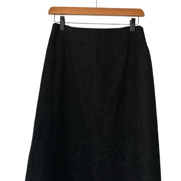 VINTAGE Pariscope Grey Maxi Tassel bottom Skirt - 8 - Picture 6 of 11